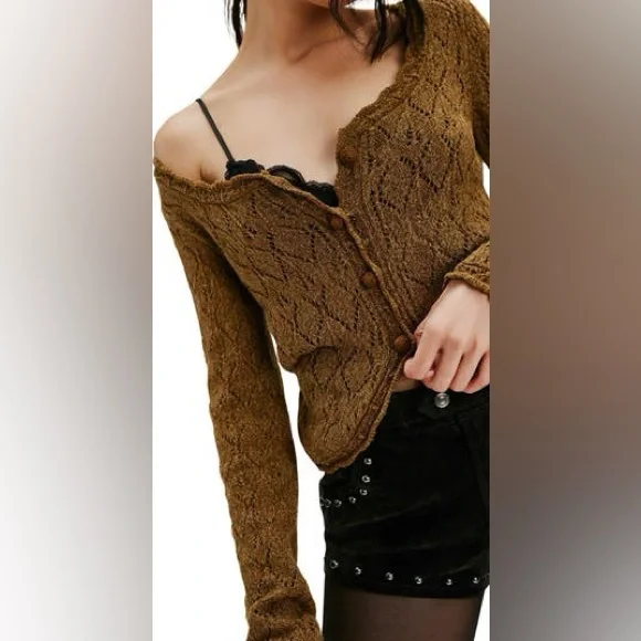 Free People Adelene Cardigan - Picture 3 of 13